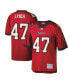 Фото #2 товара Men's John Lynch Red Tampa Bay Buccaneers Legacy Replica Jersey