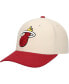 Men's Cream Miami Heat Game On Two-Tone Pro Crown Adjustable Hat