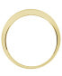 ფოტო #2 პროდუქტის Men's Diamond (1/5 ct.t.w.) Band in 10k Yellow Gold