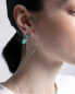 Фото #2 товара Silver dangling earrings Elegant 13196E000-93