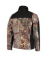 Men's Realtree Camo and Black Denver Broncos Circle Hunter Softshell Full-Zip Jacket