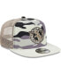 Men's White Chicago White Sox Chrome Camo A-Frame 9FIFTY Trucker Snapback Hat