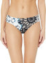 Фото #1 товара Kenneth Cole New York Women's 236259 Side Shirred Bikini Bottom Swimwear Size L