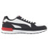 Фото #1 товара Puma Graviton Lace Up Mens Black Sneakers Casual Shoes 380738-12