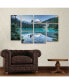 Pierre Leclerc Natural Beautiful British Columbia Multi Panel Art Set 6 Piece - 49" x 19"