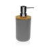 Дозатор мыла Versa Elisa Серый полипропилен (7,5 x 17,5 x 7,5 cm)