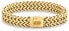 Massive gold-plated steel bracelet TJ2790246