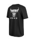 Фото #2 товара Men's Black Chicago Bulls 2023/24 City Edition Elite Pack T-shirt