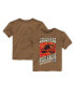 ფოტო #1 პროდუქტის Toddler Boys and Girls Brown Distressed Colorado Avalanche Hip to the Game T-shirt