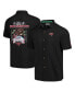 Men's Black Tampa Bay Buccaneers Tidal Kickoff Camp Button-Up Shirt