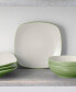 Colorwave Square Salad Plates, Set of 4