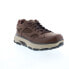 Фото #4 товара Skechers Work Relaxed Fit Max Stout Alloy Toe Mens Brown Athletic Shoes