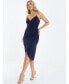 ფოტო #6 პროდუქტის Women's Chain Strap Midi Dress