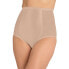 ფოტო #1 პროდუქტის Plus Size High-Waisted Power Mesh Firm Control Shaping Brief