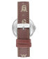 Фото #3 товара Наручные часы Jones New York Women's Genuine Diamond Black Dial Expansion Metal Bracelet Analog Watch 34mm