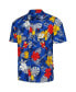 Men's Royal Chase Elliott Island Life Floral Party Full-Button Shirt