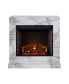Фото #1 товара Ileana Faux Marble Electric Fireplace