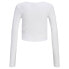 ფოტო #4 პროდუქტის JACK & JONES Fenja Str Long Sleeve V Neck T-Shirt