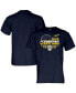 Фото #1 товара Men's Navy Toledo Rockets 2023 MAC Women's College Basketball Conference Tournament Champions T-shirt