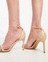 Фото #2 товара Mango strappy patent heel in beige