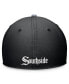 Фото #2 товара Men's Black/Gray Chicago White Sox 2024 City Connect Swoosh Flex Hat