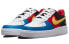 Фото #4 товара Nike Air Force 1 Low 潮流 休闲 UNO50周年 防滑耐磨 低帮 板鞋 男款 蓝白红 / Кроссовки Nike Air Force DC8887-100