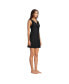 ფოტო #3 პროდუქტის Women's D-Cup Tummy Control Surplice Wrap Swim Dress One Piece Swimsuit