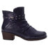 Фото #1 товара Propet Roxie Zippered Booties Womens Blue Casual Boots WFX135LNVY