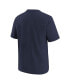 Little Boys Navy Dallas Cowboys Team Wordmark T-shirt