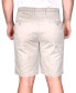 ფოტო #2 პროდუქტის Men's Flat Front Stretch Comfort 9" Shorts