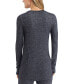 ფოტო #2 პროდუქტის Petite SoftKnit Crewneck Thumbhole-Cuff Top