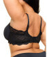 Фото #2 товара Plus Size Jainey Contour Plunge Bra