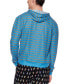ფოტო #3 პროდუქტის Men's Waffle-Knit Fun Stripe Licky-Print Hooded Pajama T-Shirt
