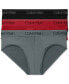 Фото #1 товара Men's 3-Pack Microfiber Stretch Low-Rise Briefs Underwear