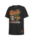 Фото #1 товара Men's Big Boys and Girls Black San Francisco Giants Cooperstown Collection Food Concessions T-Shirt