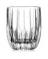 Фото #2 товара Pleat Double Old-Fashioned Glasses, Set of 4