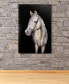 Фото #3 товара White horse Mixed Media Iron Hand Painted Dimensional Wall Art, 48" x 32" x 2.2"