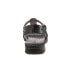 Фото #6 товара Softwalk Taft S1711-001 Womens Black Leather Strap Sandals Shoes 6