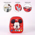 Фото #5 товара Школьный рюкзак Mickey Mouse Красный (25 x 31 x 10 cm)