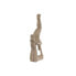 Decorative Figure Home ESPRIT Beige Yoga 21,4 x 8,8 x 40 cm