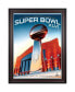 2012 Giants vs. Patriots Framed 36" x 48" Super Bowl XLVI Program Print