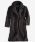 Фото #3 товара Women's Notched-Collar Teddy Coat