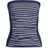 ფოტო #5 პროდუქტის Women's D-Cup Bandeau Tankini Swimsuit Top with Removable Adjustable Straps