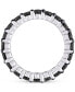 ფოტო #4 პროდუქტის Black Diamond Eternity Band (2 ct. t.w.) in 14k White Gold