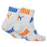 PUMA Logo AOP 2 Units Quarter short socks 2 pairs