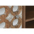 Фото #6 товара ТВ шкаф Home ESPRIT Коричневый Чёрный Серебристый Древесина манго Зеркало 130 x 40 x 55,5 cm