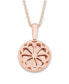 ფოტო #19 პროდუქტის Diamond Accent Initial Pendant in 14k Rose Gold