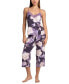 ფოტო #1 პროდუქტის Women's Violette 2-Pc. Cropped Knit Pajamas Set