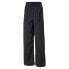 Puma Inland Wide Leg Pants Womens Black Casual Athletic Bottoms 53581801