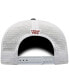 Men's Black, White Texas Tech Red Raiders Trucker Snapback Hat
